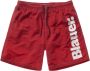 Blauer Rode Monochrome Strandbroekjes Rood Heren - Thumbnail 1