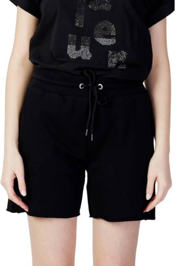 Blauer Short Shorts Zwart Dames