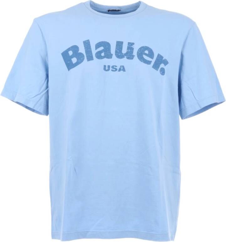 Blauer T-Shirts Blauw Heren