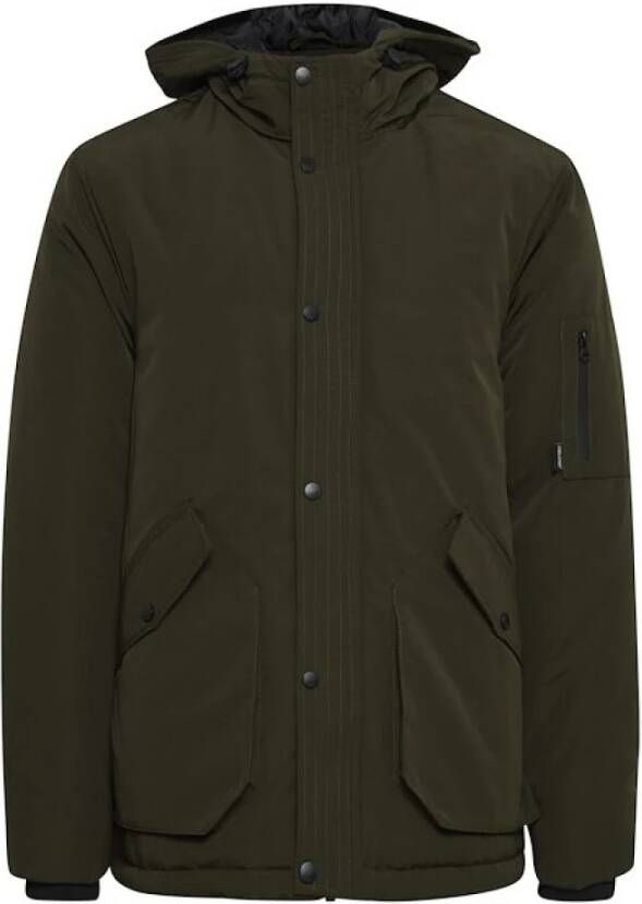 Blend Parka Outerwear Groen Heren