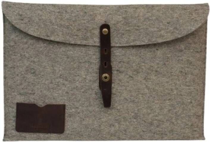 Bleu de Chauffe Blauwe Laptoptas Gray Dames