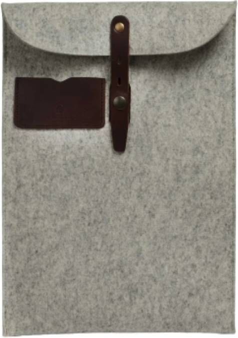 Bleu de Chauffe Clutch Tas Gray Unisex