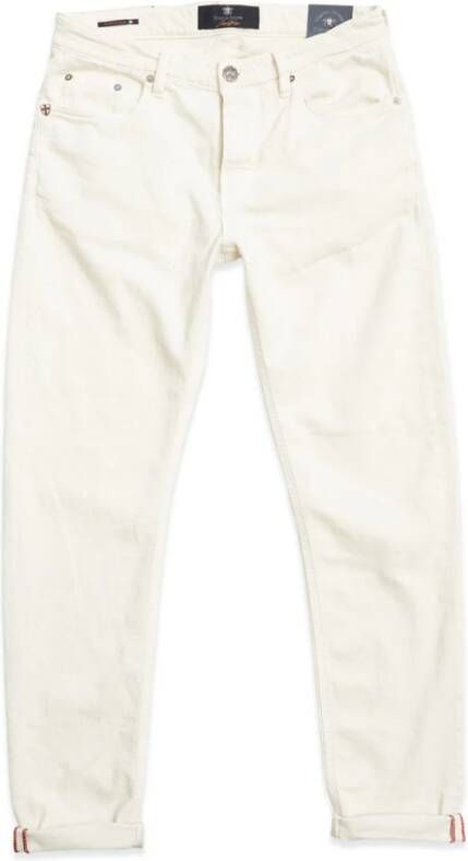 Blue de Gênes Straight Jeans Wit Heren