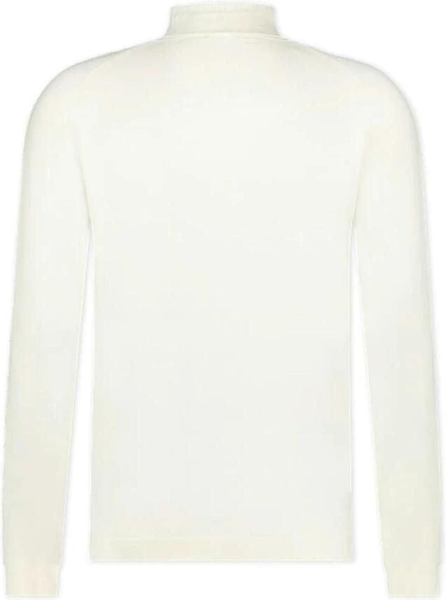 Blue Industry Ecru Katoenen Slim Fit Coltrui Beige Heren - Foto 3