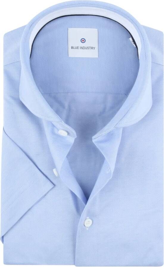 Blue Industry Shirt korte mouwen Blauw Heren