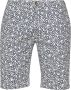 Blue Industry Short M8 Bloemen Donkerblauw - Thumbnail 1