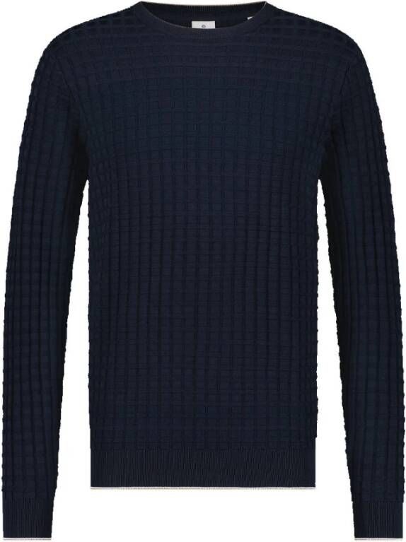 Blue Industry Stijlvolle Blauwe Pullover Blauw Heren