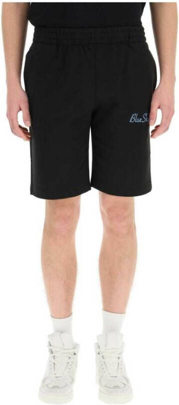 Blue Sky Inn Casual Short sweatpants Black Heren