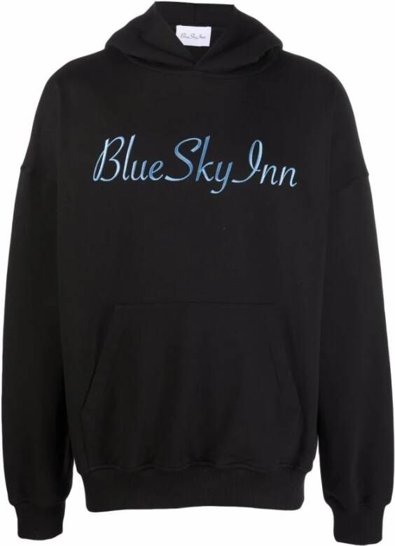 Blue Sky Inn Hoodie met bedrukt logo S Black Heren
