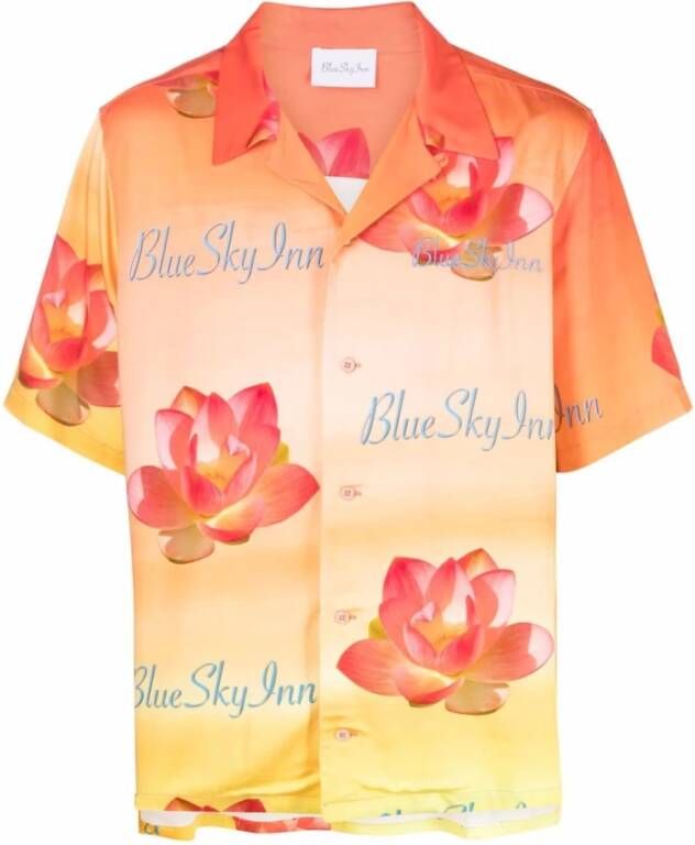 Blue Sky Inn -shirts oranje Heren