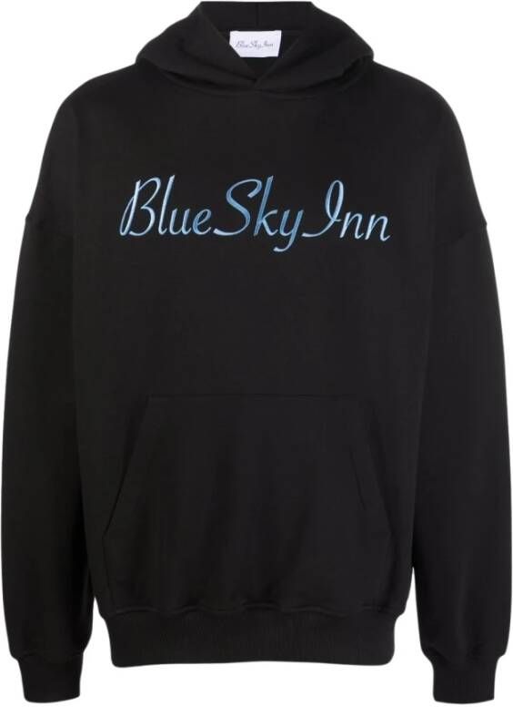Blue Sky Inn Hoodie met bedrukt logo S Black Heren