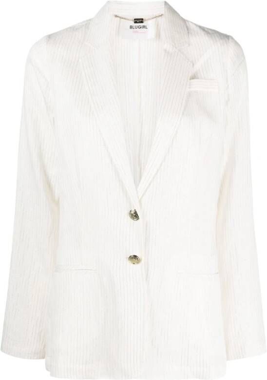 Blugirl Blazerjas Beige Dames