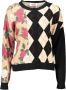 Blugirl Beige Cardigan met Riem en Lange Mouwen Multicolor Dames - Thumbnail 1