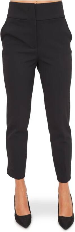 Blugirl Slim-fit Trousers Zwart Dames