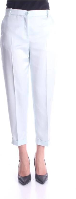 Blugirl Cropped Trousers Wit Dames