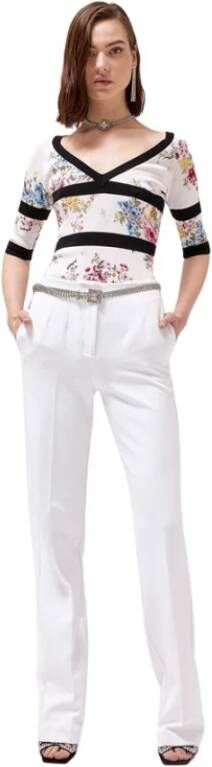 Blugirl Tapered Trousers Wit Dames