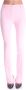 Blugirl Cropped Trousers Roze Dames - Thumbnail 2