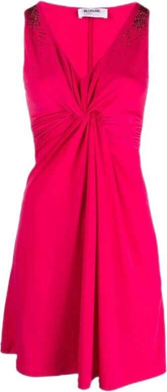 Blugirl Dresses Fuchsia Pink Dames