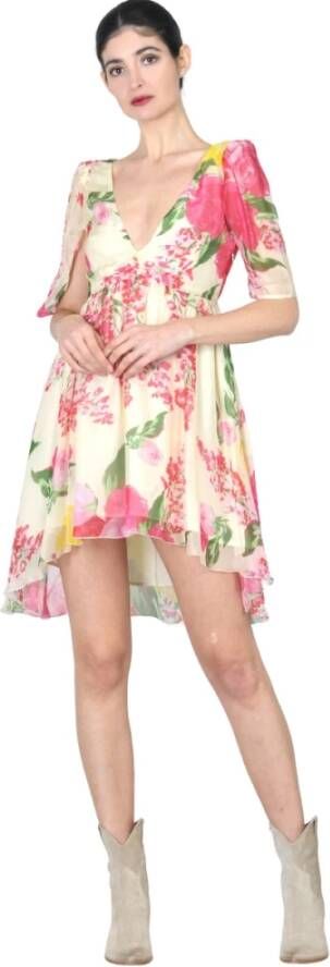 Blugirl Short Dresses Roze Dames