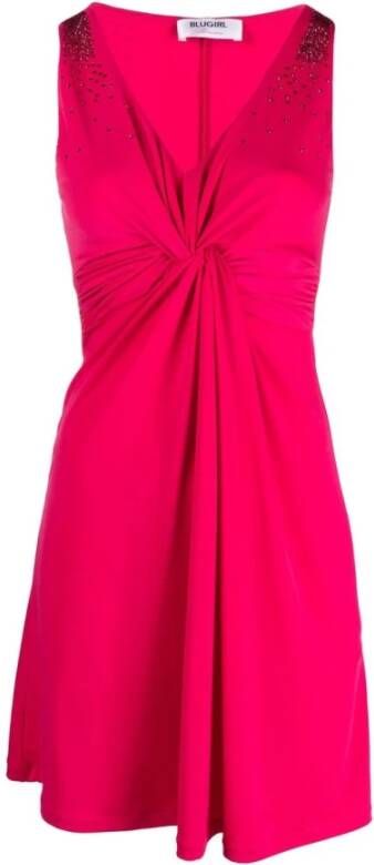 Blugirl Dresses Fuchsia Pink Dames