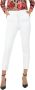 Blugirl Slim-fit broek Wit Dames - Thumbnail 1