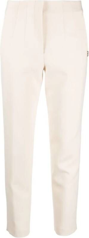 Blugirl Slim-fit broek Wit Dames