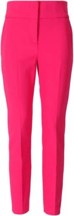 Blugirl Slim-fit Trousers Roze Dames