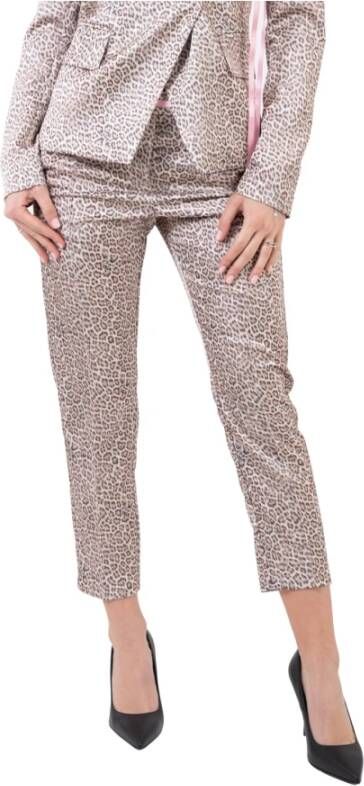 Blugirl Straight Trousers Grijs Dames