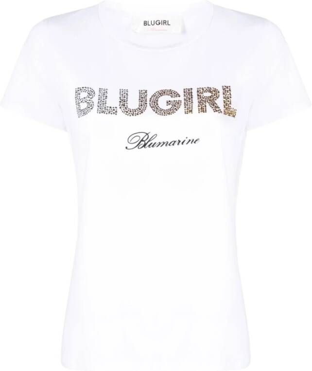 Blugirl T-Shirt Wit Dames
