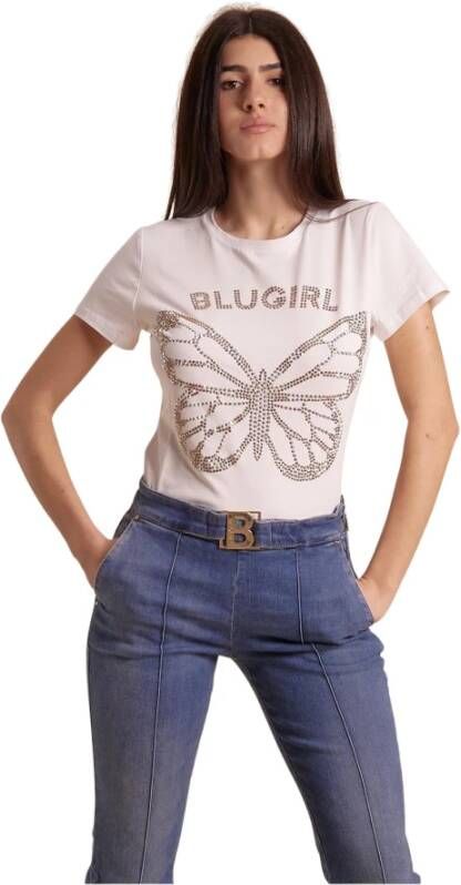 Blugirl T-Shirts Wit Dames