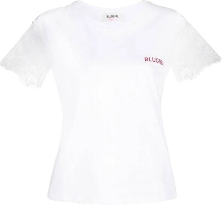 Blugirl T-Shirts White Dames
