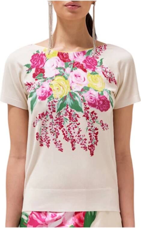 Blugirl T-Shirts Wit Dames
