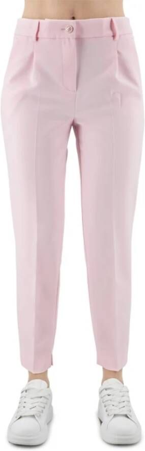 Blugirl Slim-fit Trousers Roze Dames