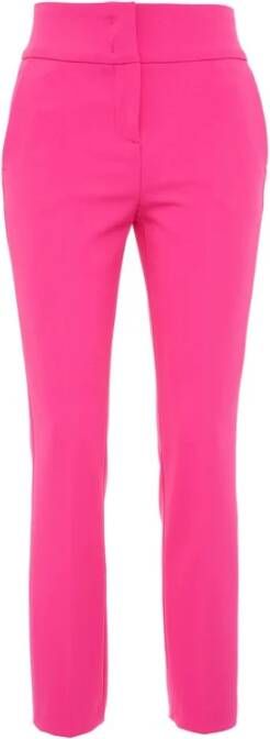 Blugirl Straight Trousers Roze Dames