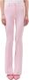 Blugirl Cropped Trousers Roze Dames - Thumbnail 4