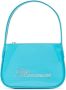 Blumarine Crossbody bags Light Blue- Patent Finish Mini Bag With Rhinestone in blauw - Thumbnail 1
