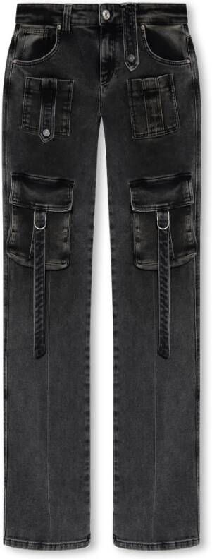 Blumarine Cargo jeans Zwart Dames