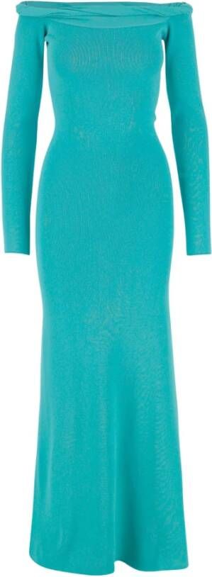 Blumarine Maxi Dresses Blauw Dames