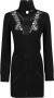 Blumarine Knitted Dress Zwart Dames - Thumbnail 1