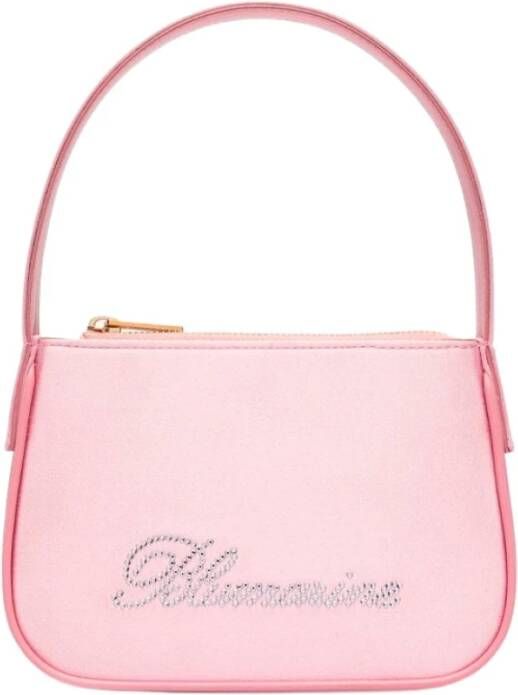 Blumarine Logo Shoulder Bag Roze Dames