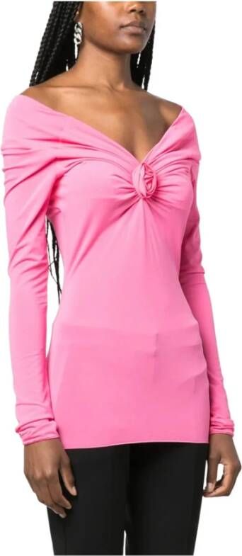 Blumarine Top met lange mouwen Roze Dames