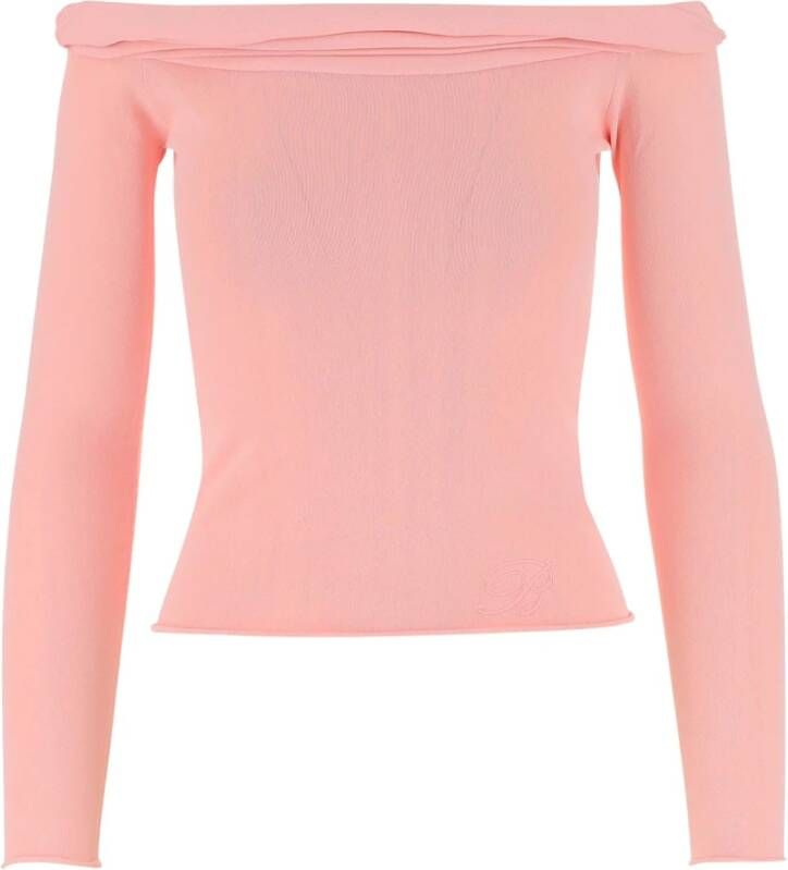 Blumarine Long Sleeve Tops Roze Dames