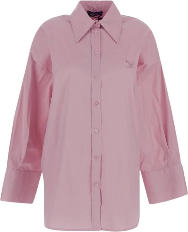 Blumarine Oversize Shirt Roze Dames