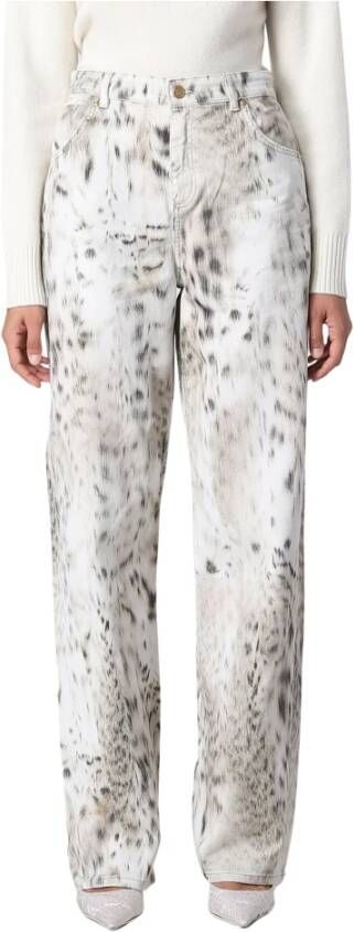 Blumarine Straight Trousers White Dames