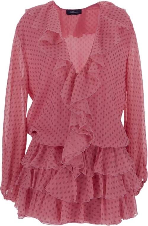 Blumarine Short Dresses Roze Dames