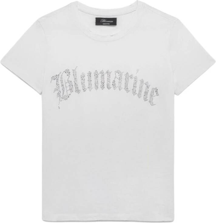 Blumarine T-Shirt Wit Dames