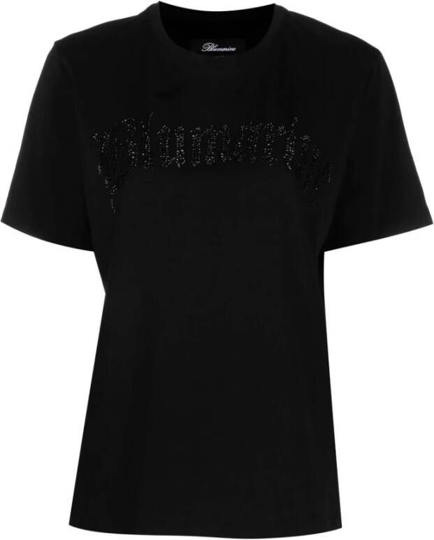 Blumarine T-shirts and Polos Black Zwart Dames