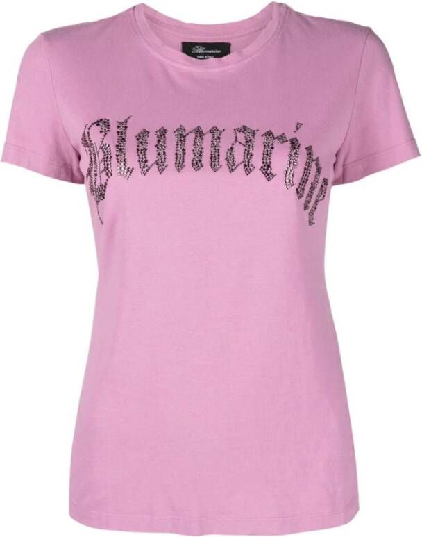 Blumarine T-shirts en polos roze Pink Dames