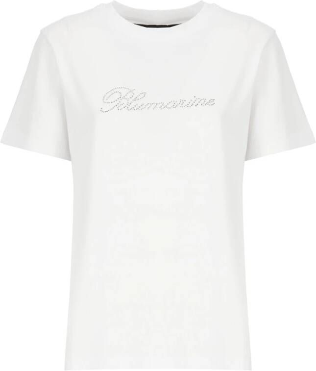 Blumarine T-Shirts Wit Dames