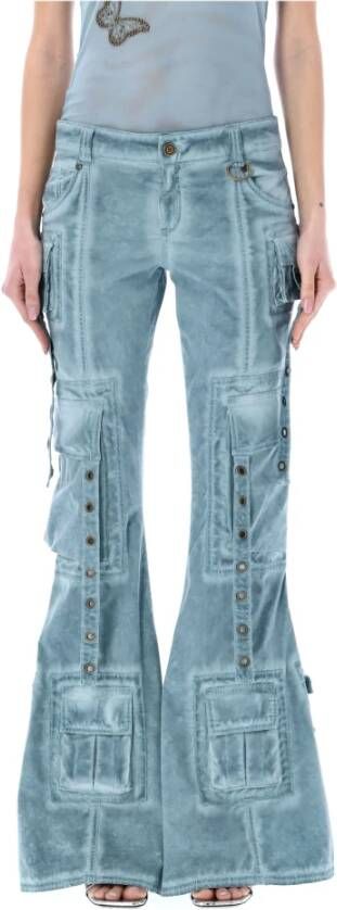 Blumarine Trousers Blauw Dames